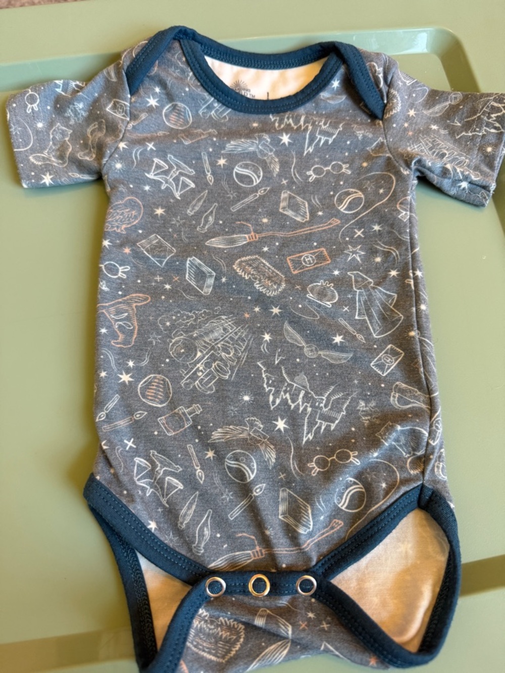 NWOT Copper Pearl Harry Potter onesie
